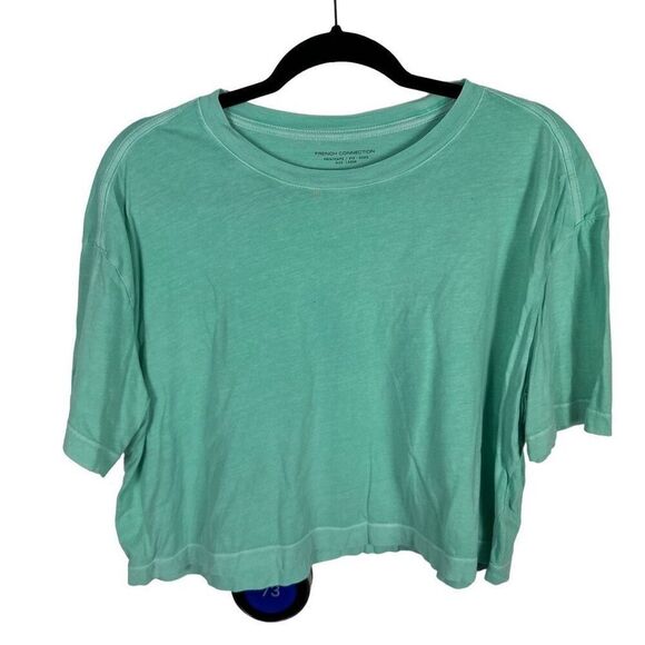 French Connection Cropped T-Shirt - Picture 1 of 6